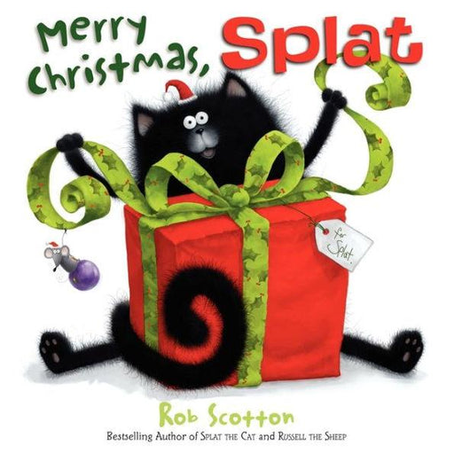 Merry Christmas, Splat: A Christmas Holiday Book for Kids - Hardcover | Diverse Reads