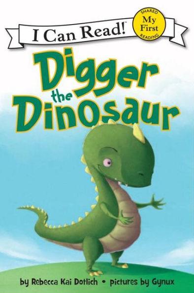 Digger the Dinosaur (My First I Can Read Series) - Paperback | Diverse Reads