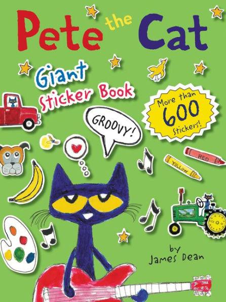 Pete the Cat Giant Sticker Book - Paperback | Diverse Reads