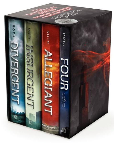 Divergent Series Four-Book Hardcover Gift Set: Divergent, Insurgent, Allegiant, Four - Boxed Set | Diverse Reads