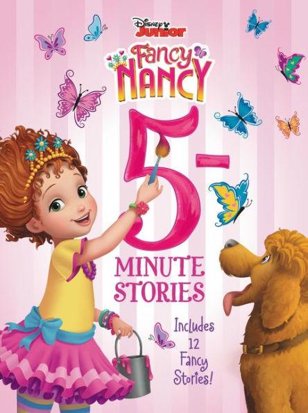 Disney Junior Fancy Nancy: 5-Minute Stories: Includes 12 Fancy Stories! - Hardcover | Diverse Reads