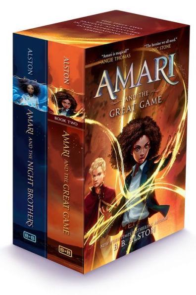 Amari 2-Book Hardcover Box Set: Amari and the Night Brothers, Amari and the Great Game - Hardcover | Diverse Reads