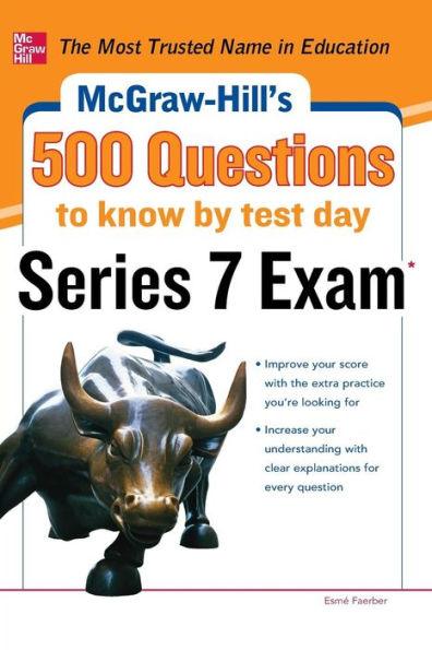 McGraw-Hill's 500 Series 7 Exam Questions to Know by Test Day - Paperback | Diverse Reads