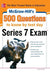 McGraw-Hill's 500 Series 7 Exam Questions to Know by Test Day - Paperback | Diverse Reads