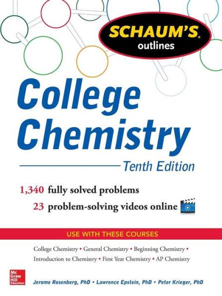 Schaum's Outline of College Chemistry - Paperback | Diverse Reads