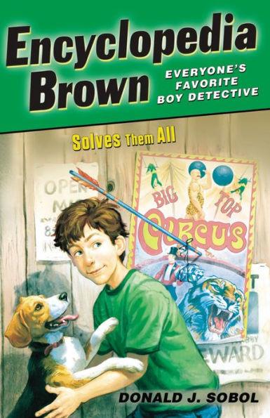 Encyclopedia Brown Solves Them All (Encyclopedia Brown Series #5) - Paperback | Diverse Reads