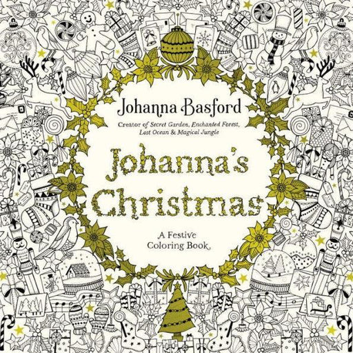 Johanna's Christmas: A Festive Coloring Book for Adults - Paperback | Diverse Reads