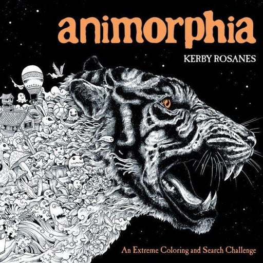 Animorphia: An Extreme Coloring and Search Challenge - Paperback | Diverse Reads