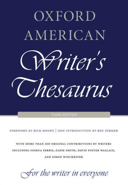 Oxford American Writer's Thesaurus - Hardcover | Diverse Reads
