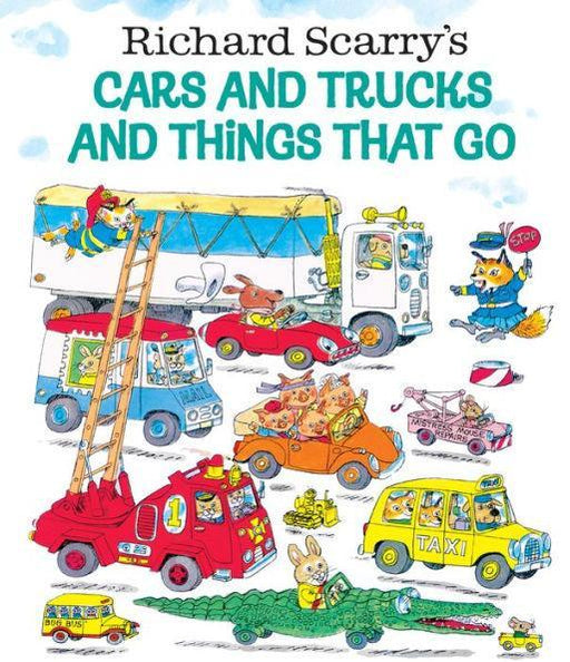 Richard Scarry's Cars and Trucks and Things That Go - Hardcover | Diverse Reads