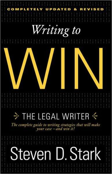 Writing to Win: The Legal Writer - Paperback | Diverse Reads