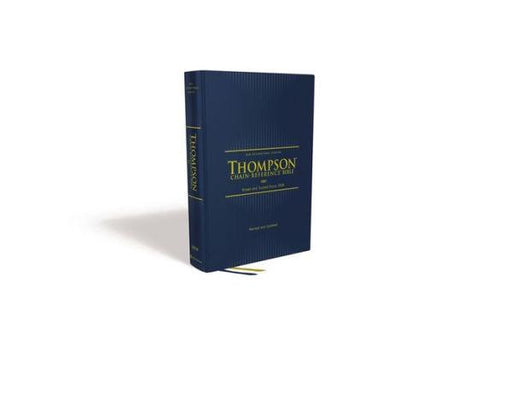 NIV, Thompson Chain-Reference Bible, Hardcover, Navy, Red Letter, Comfort Print - Hardcover | Diverse Reads