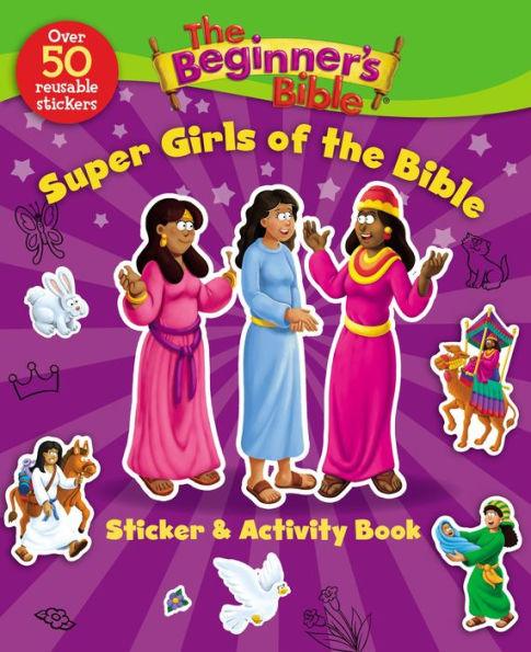 The Beginner's Bible Super Girls of the Bible Sticker and Activity Book - Paperback | Diverse Reads