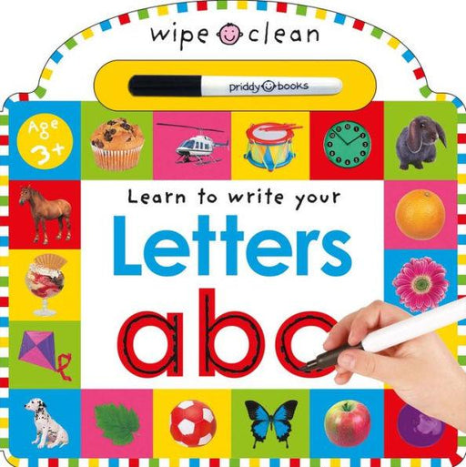Wipe Clean: Letters - Board Book | Diverse Reads