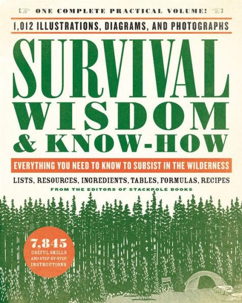 Survival Wisdom & Know-How: Everything You Need to Know to Subsist in the Wilderness - Paperback | Diverse Reads