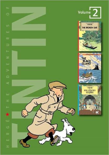 The Adventures of Tintin Three-In-One Series #2 - Hardcover | Diverse Reads