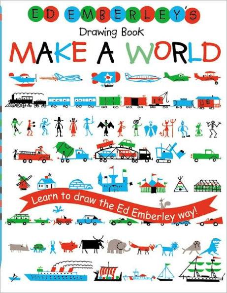 Ed Emberley's Drawing Book: Make a World - Paperback | Diverse Reads