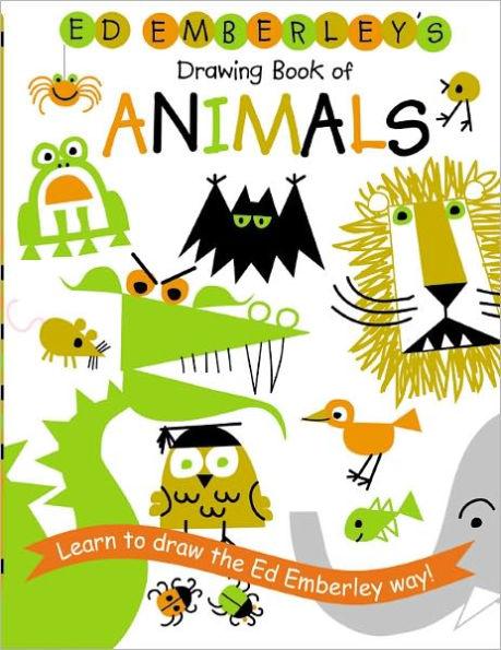 Ed Emberley's Drawing Book of Animals - Paperback | Diverse Reads