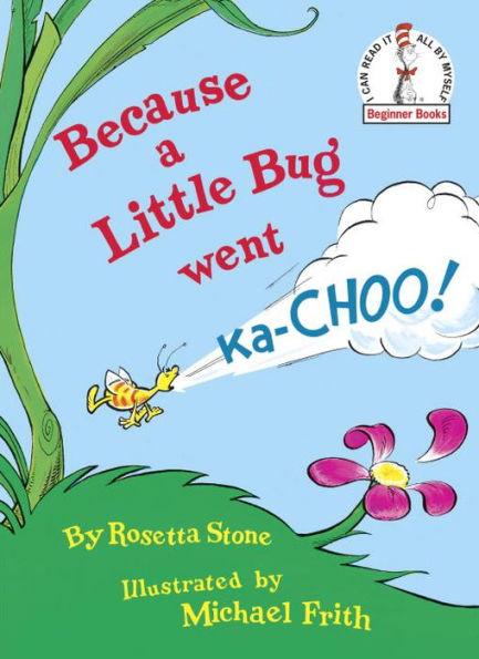 Because a Little Bug Went Ka-Choo! - Hardcover | Diverse Reads