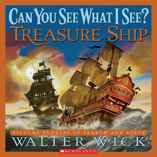 Treasure Ship: Picture Puzzles to Search and Solve (Can You See What I See? Series) - Hardcover | Diverse Reads