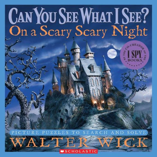 Can You See What I See? On a Scary Scary Night: Picture Puzzles to Search and Solve - Hardcover | Diverse Reads