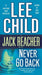 Never Go Back (Jack Reacher Series #18) - Paperback | Diverse Reads