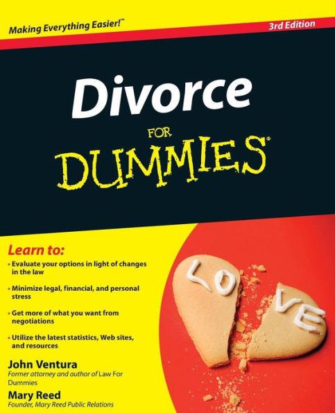 Divorce For Dummies - Paperback | Diverse Reads
