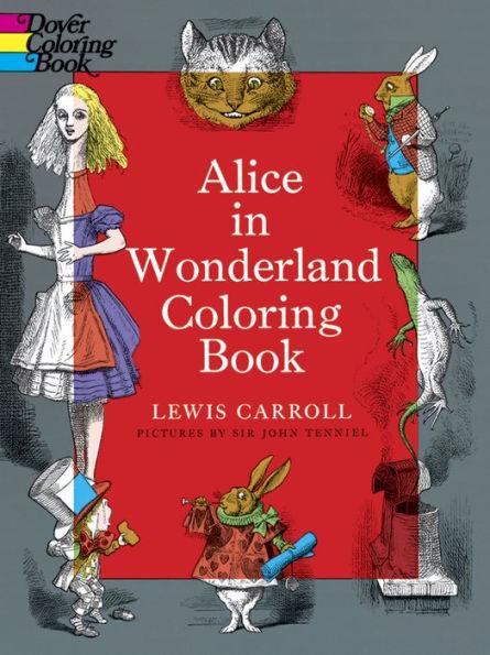 Alice in Wonderland Coloring Book - Paperback | Diverse Reads