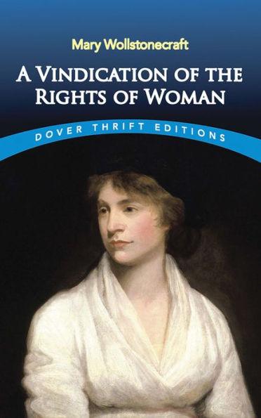 A Vindication of the Rights of Woman - Paperback | Diverse Reads