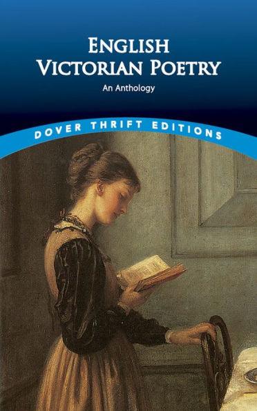 English Victorian Poetry: An Anthology - Paperback | Diverse Reads