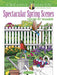 Creative Haven Spectacular Spring Scenes Color by Number - Paperback | Diverse Reads