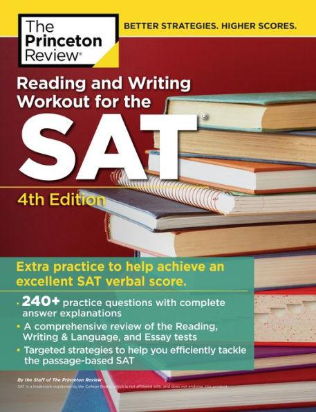 Reading and Writing Workout for the SAT, 4th Edition - Paperback | Diverse Reads