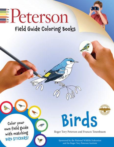 Peterson Field Guide Coloring Books: Birds: A Coloring Book - Paperback | Diverse Reads