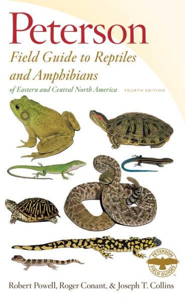 Peterson Field Guide To Reptiles And Amphibians Eastern & Central North America - Paperback | Diverse Reads