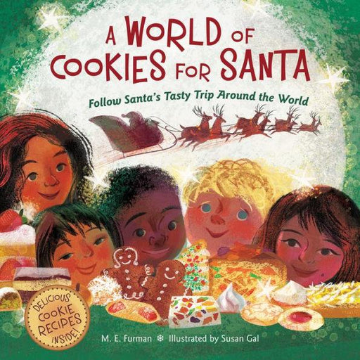 A World of Cookies for Santa: Follow Santa's Tasty Trip Around the World: A Christmas Holiday Book for Kids - Hardcover | Diverse Reads