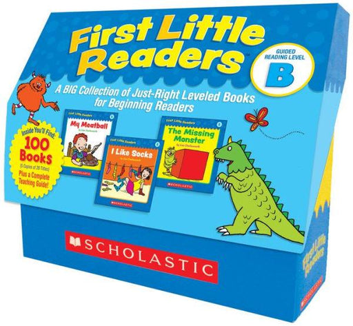 First Little Readers: Guided Reading Level B (Classroom Set): A Big Collection of Just-Right Leveled Books for Beginning Readers - Boxed Set | Diverse Reads