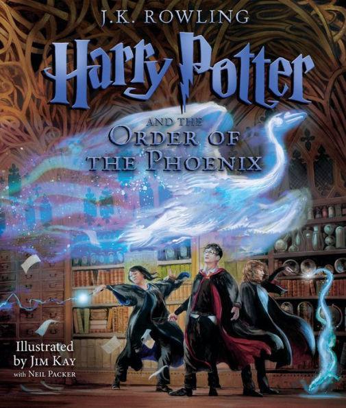 Harry Potter and the Order of the Phoenix: The Illustrated Edition (Harry Potter, Book 5) - Hardcover | Diverse Reads
