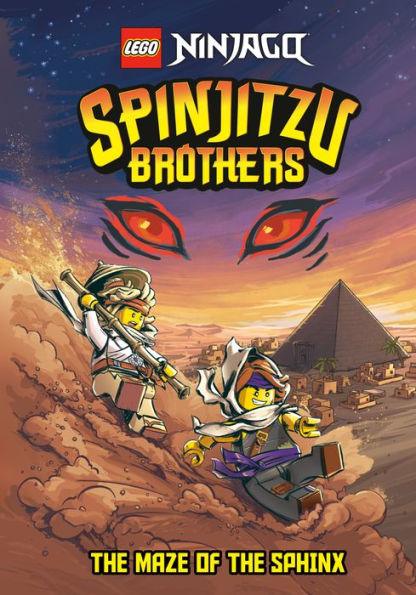 Spinjitzu Brothers #3: The Maze of the Sphinx (LEGO Ninjago) - Hardcover | Diverse Reads