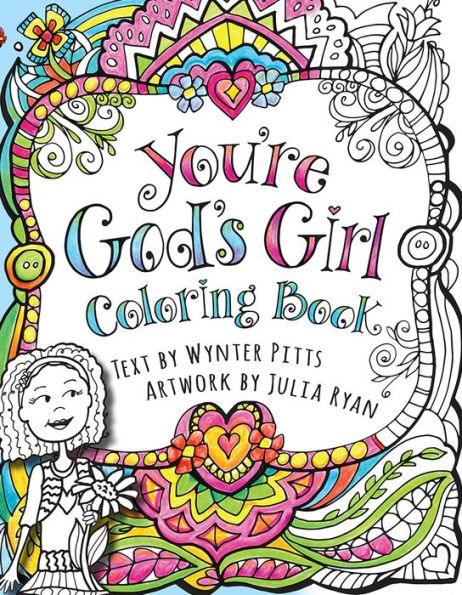 You're God's Girl! Coloring Book - Paperback | Diverse Reads