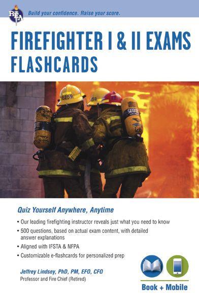 Firefighter I & II Exams Flashcard Book (Book + Online) - Paperback | Diverse Reads