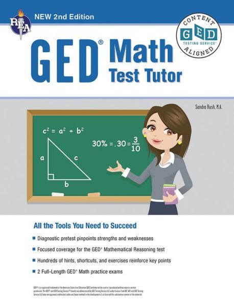 GED Math Test Tutor, For the 2022-2023 GED Test, 2nd Edition: All the Tools You Need to Succeed - Paperback | Diverse Reads