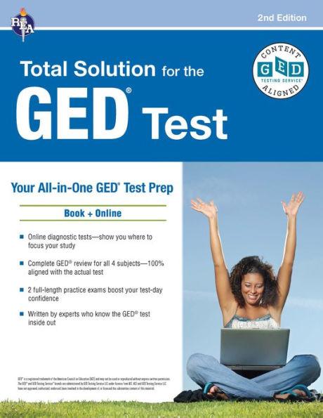 GED Total Solution, For the 2023 GED Test, 2nd Edition - Paperback | Diverse Reads