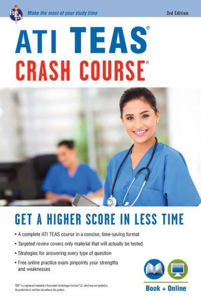 ATI TEAS Crash Course Book + Online: Get a Higher Score in Less Time - Paperback | Diverse Reads
