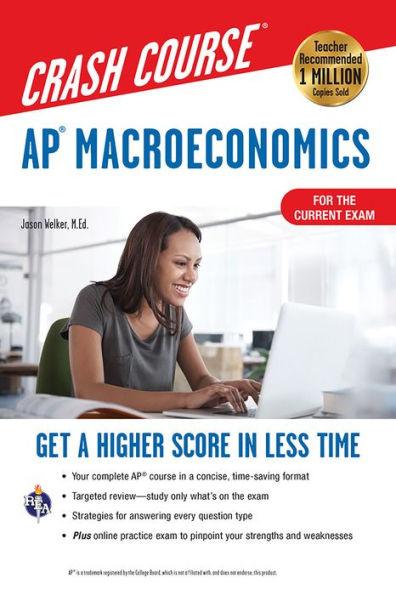 AP Macroeconomics Crash Course, Book + Online: Get a Higher Score in Less Time - Paperback | Diverse Reads