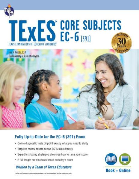 TExES Core Subjects EC-6 (391) Book + Online - Paperback | Diverse Reads