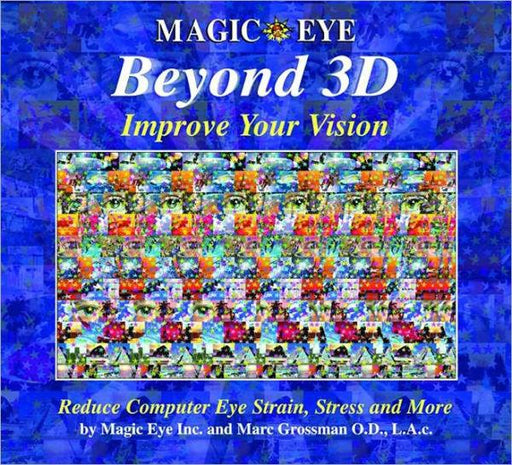 Magic Eye Beyond 3D: Improve Your Vision - Hardcover | Diverse Reads