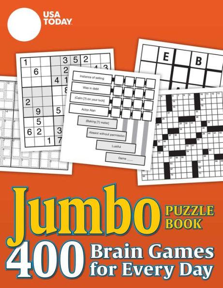 USA TODAY Jumbo Puzzle Book: 400 Brain Games for Every Day - Paperback | Diverse Reads
