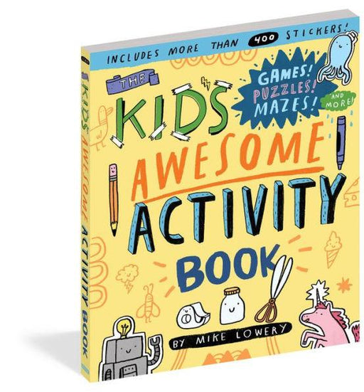 The Kid's Awesome Activity Book: Games! Puzzles! Mazes! And More! - Paperback | Diverse Reads