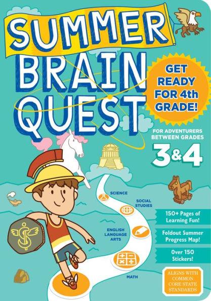 Summer Brain Quest: Between Grades 3 & 4 - Paperback | Diverse Reads