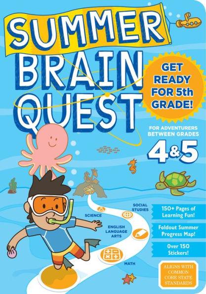 Summer Brain Quest: Between Grades 4 & 5 - Paperback | Diverse Reads